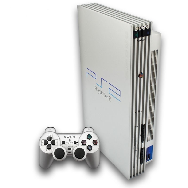 Sony Playstation 2 Konsole inkl. Controller - Silber