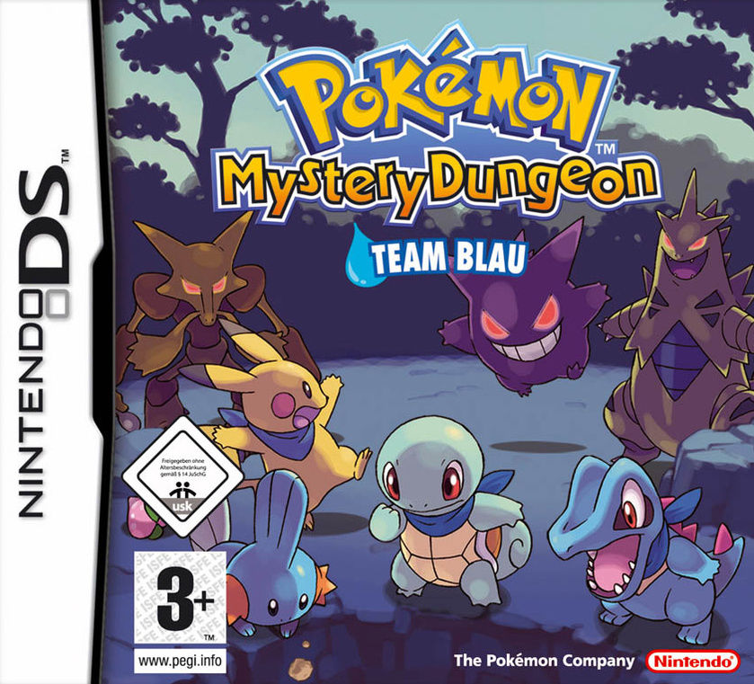 Pokemon Mystery Dungeon: Team Blau - [DS]