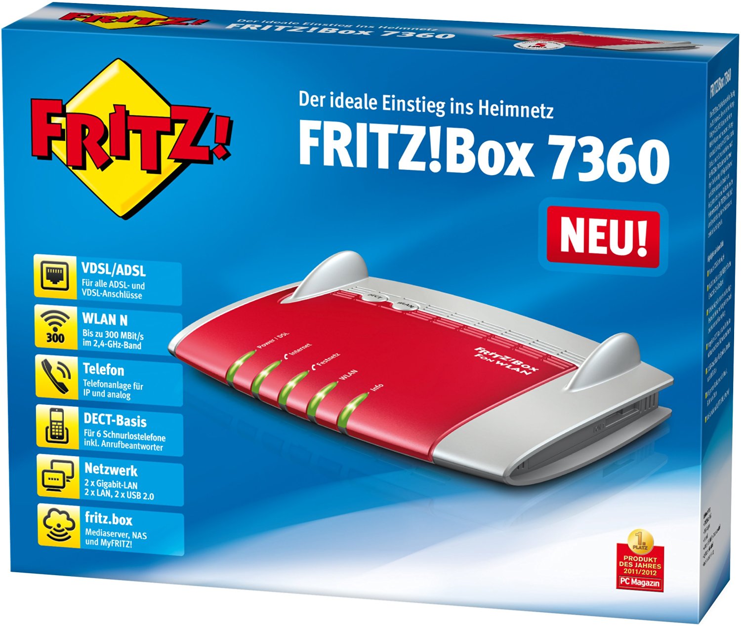 AVM FRITZ!Box 7360 WLAN-Router