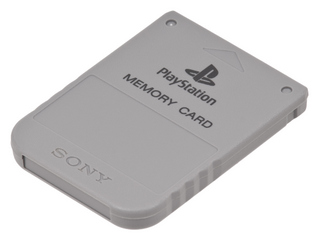 Sony Playstation 1 Memorycard 1MB - Grau