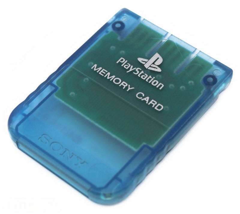 Sony Playstation 1 Memorycard 1MB - Blau