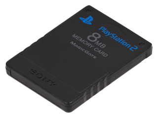 Sony Playstation 2 Memory Card 8MB - Schwarz