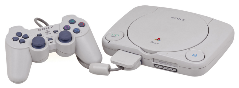 Sony PlayStation PS-One Konsole inkl. Controller - Grau