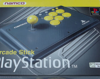 Sony PlayStation - Namco Arcade Joystick - Grau