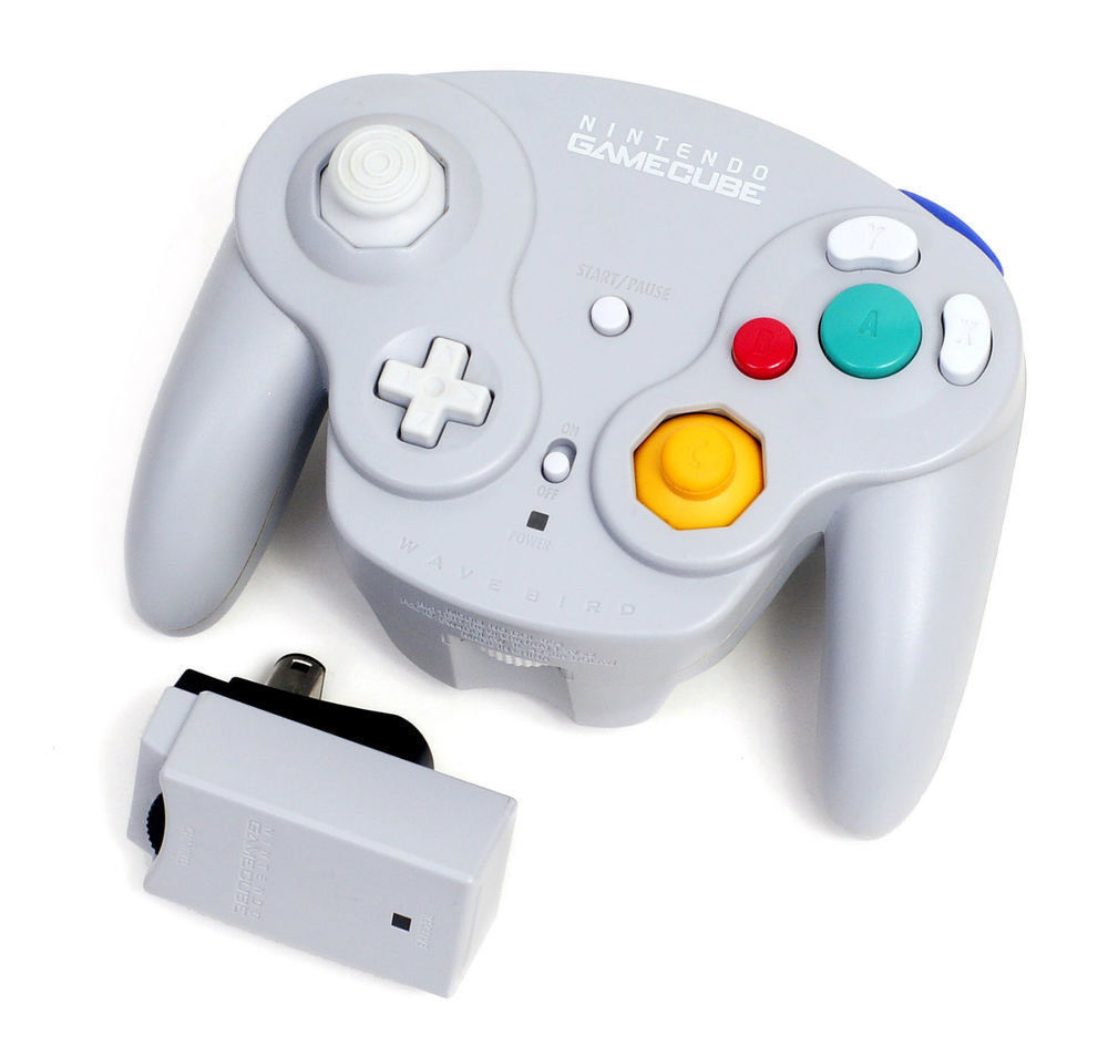 Nintendo GameCube Controller Wavebird Wireless - Grau