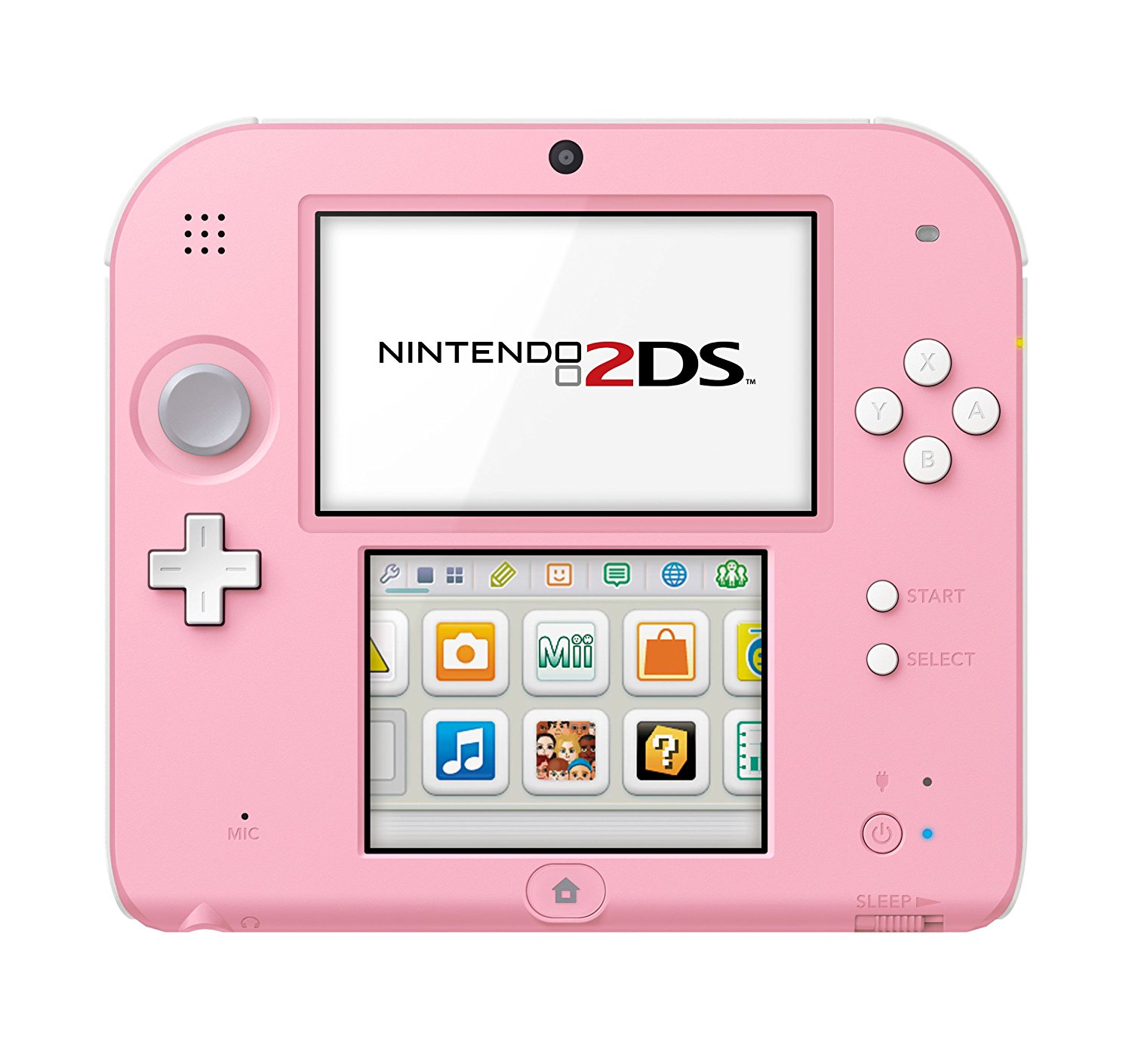 Nintendo 2DS Konsole - Pink/Weiß