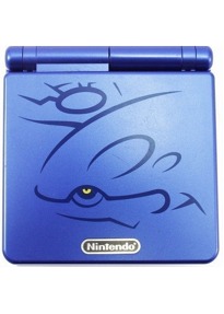 Nintendo Game Boy Advance SP Konsole - Pokemon / Kyogre Edition