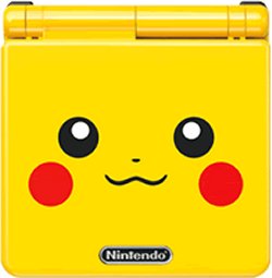 Nintendo Game Boy Advance SP Konsole - Pokemon / Pikachu Edition
