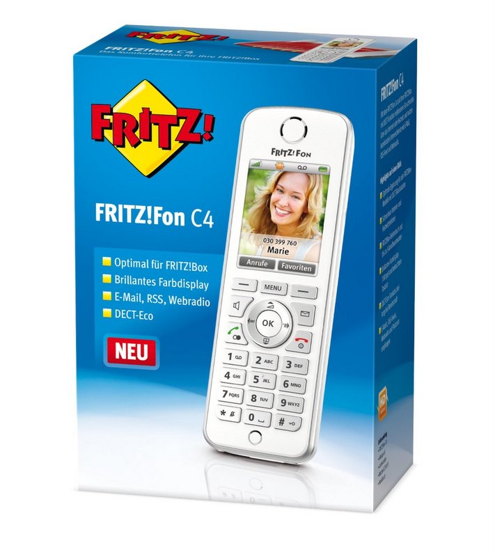 AVM FRITZ!Fon C4 Telefon - Weiß