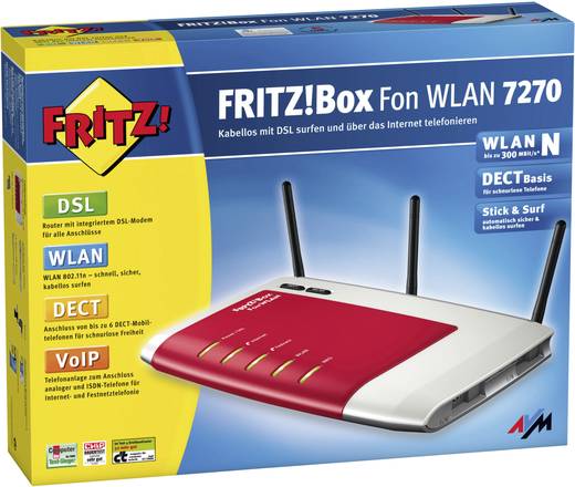 AVM FRITZ!Box 7270 WLAN-Router