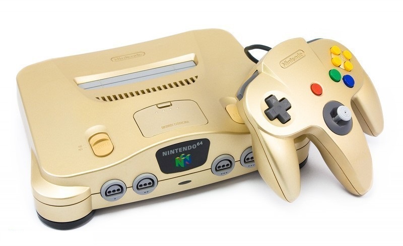 Nintendo 64 Konsole - Gold