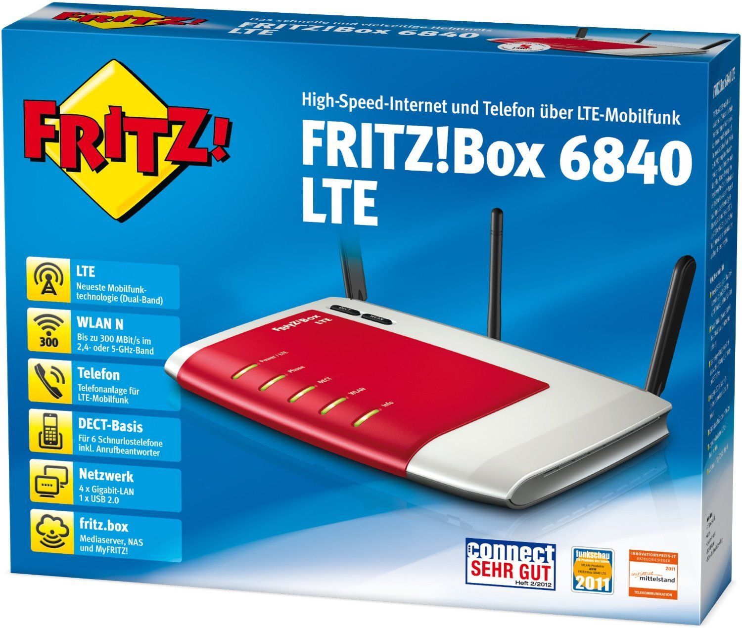 AVM FRITZ!Box 6840 LTE-WLAN-Router