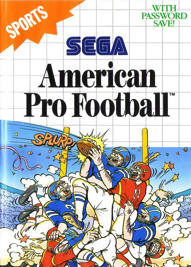 American Pro Football - [SEGA Master System]