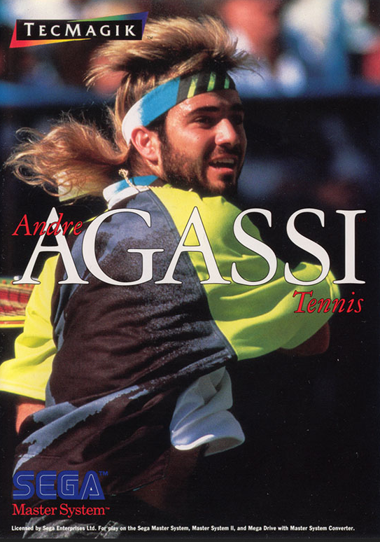 Andre Agassi Tennis - [SEGA Master System]