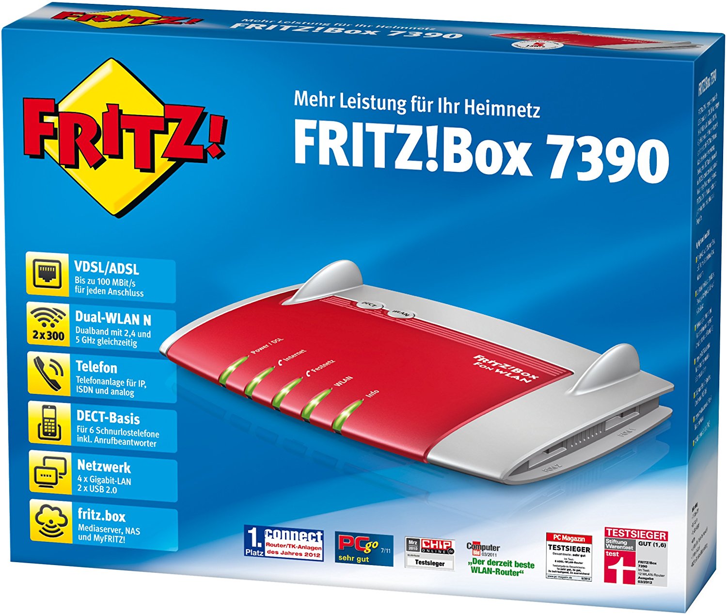 AVM FRITZ!Box 7390 WLAN-Router