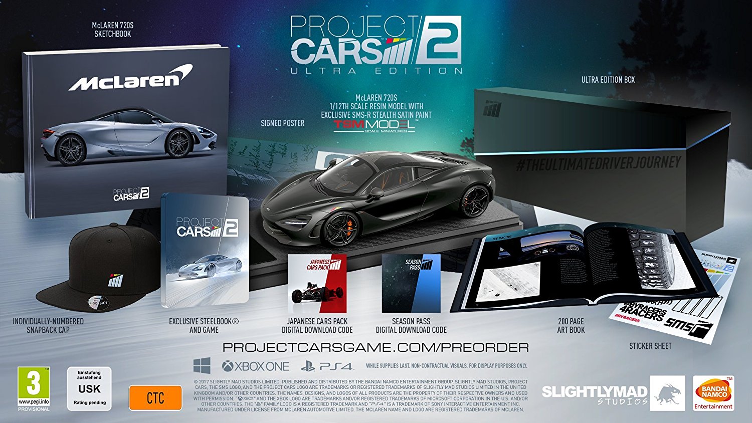 Project CARS 2 - Ultra Collector's Edition - [PS4]