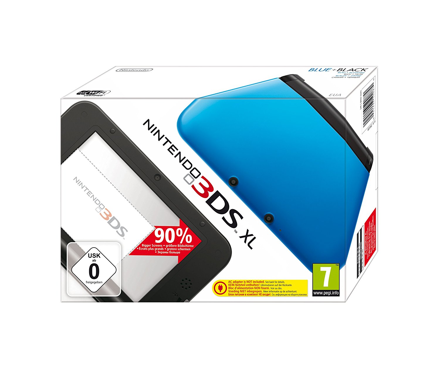 Nintendo 3DS XL Konsole - Blau/Schwarz