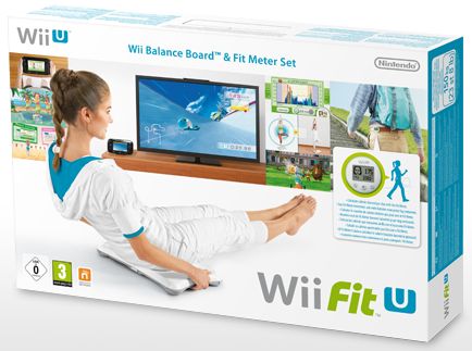 Wii Fit U + Fit Meter + Wii Balance Board - [Nintendo Wii U]