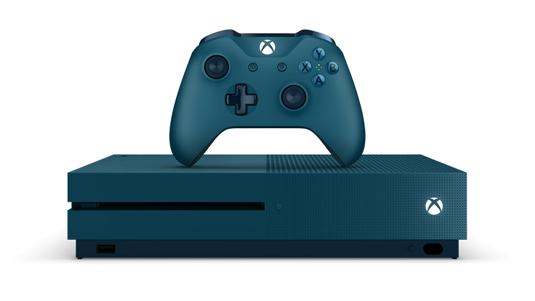 Xbox One S 500GB Konsole (Blau) - Special Edition