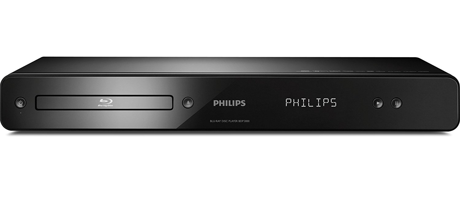 Philips BDP3000 Blu-ray Player - Schwarz