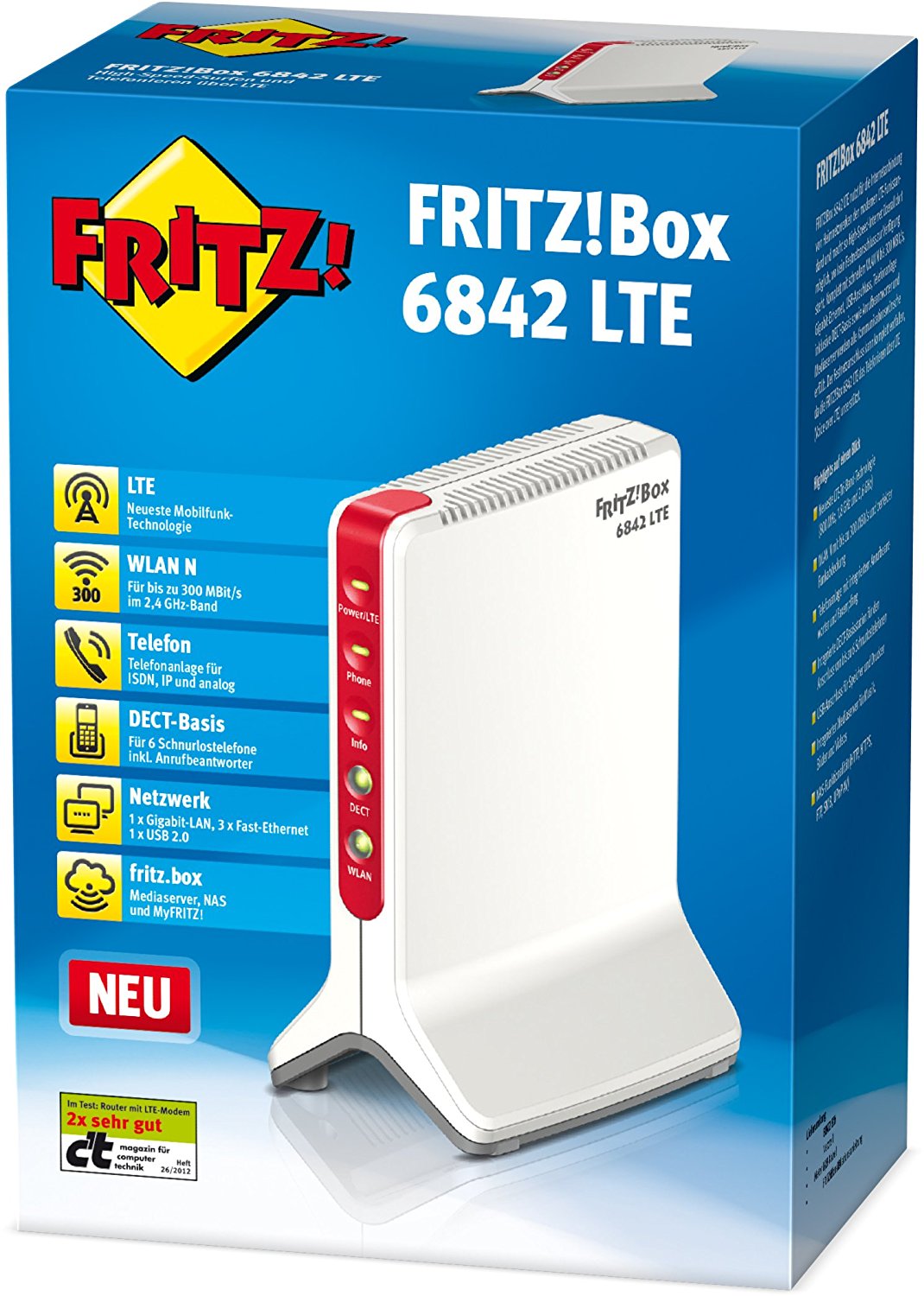AVM FRITZ!Box 6842 LTE-WLAN-Router