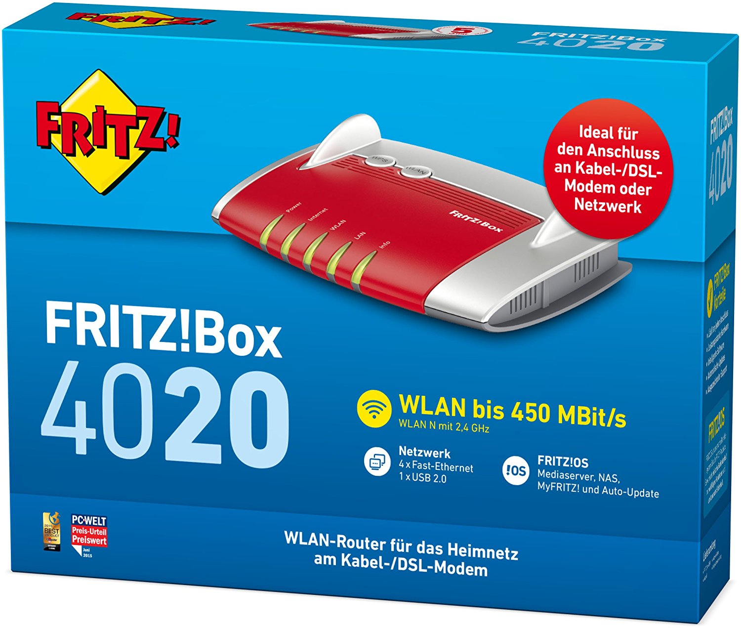 AVM FRITZ!Box 4020 WLAN-Router