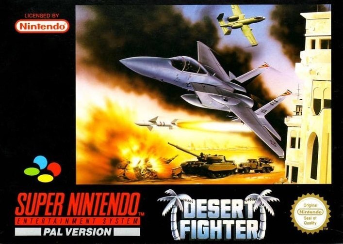 Desert Fighter - [SNES]