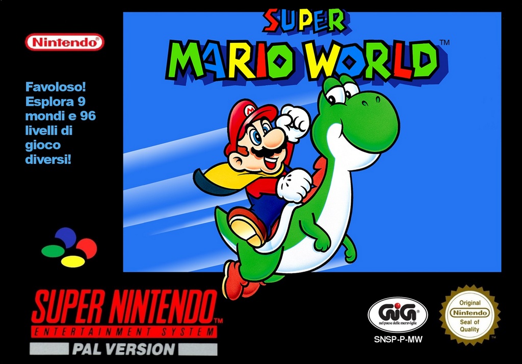 Super Mario World - [SNES]