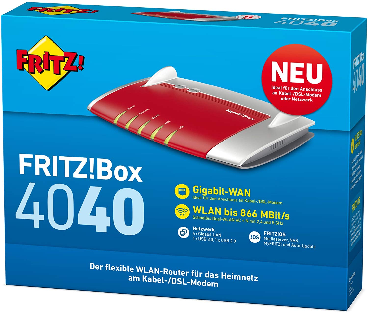 AVM FRITZ!Box 4040 WLAN-Router