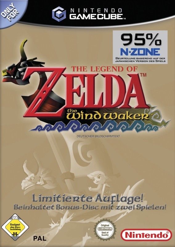 The Legend of Zelda - The Wind Waker (Limited Edition inkl. Zelda Bonusdisk) - [GameCube]