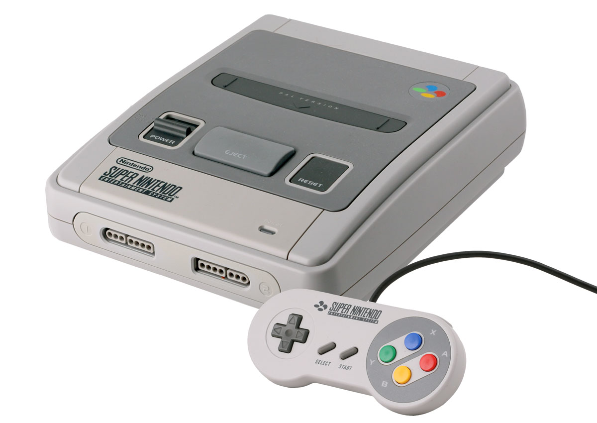 Super Nintendo Konsole inkl. SNES Controller - Grau
