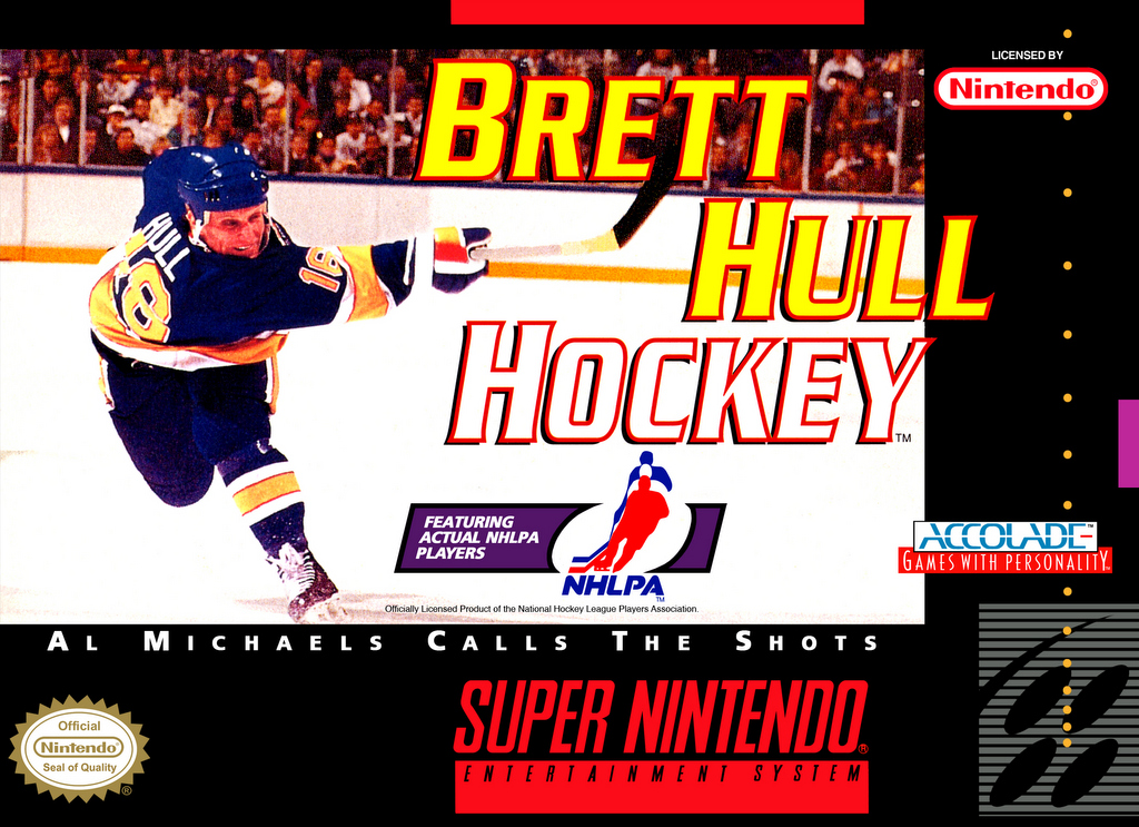 Brett Hull Hockey - [SNES]