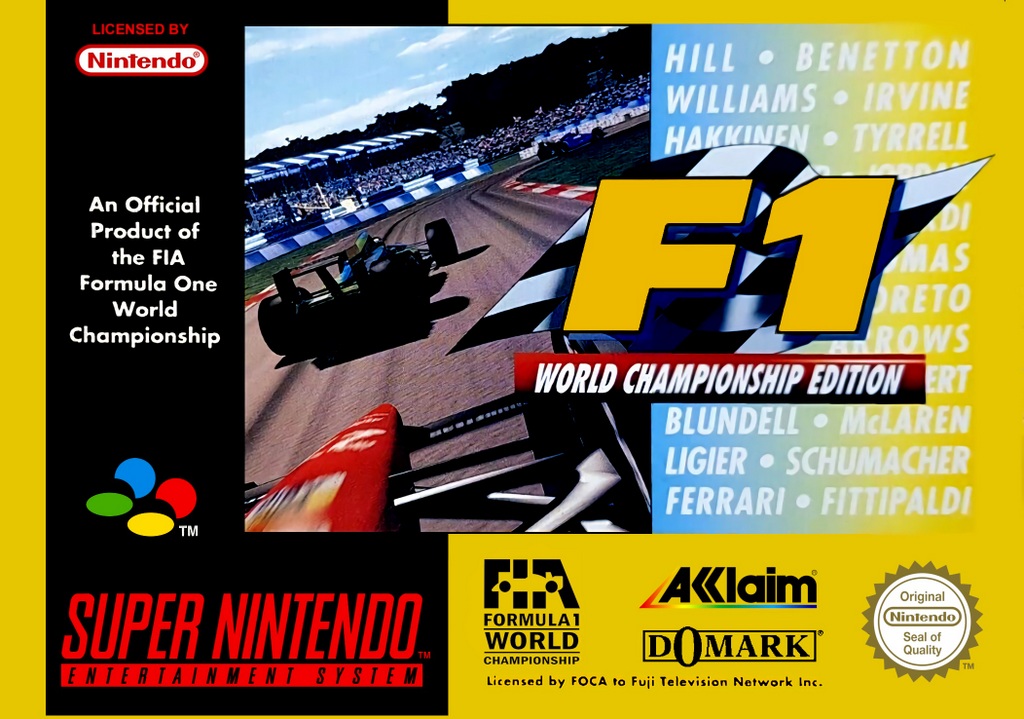 F1 World Championship Edition - [SNES]