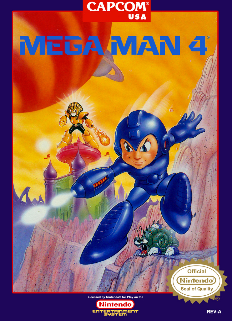 Mega Man 4 - [NES]