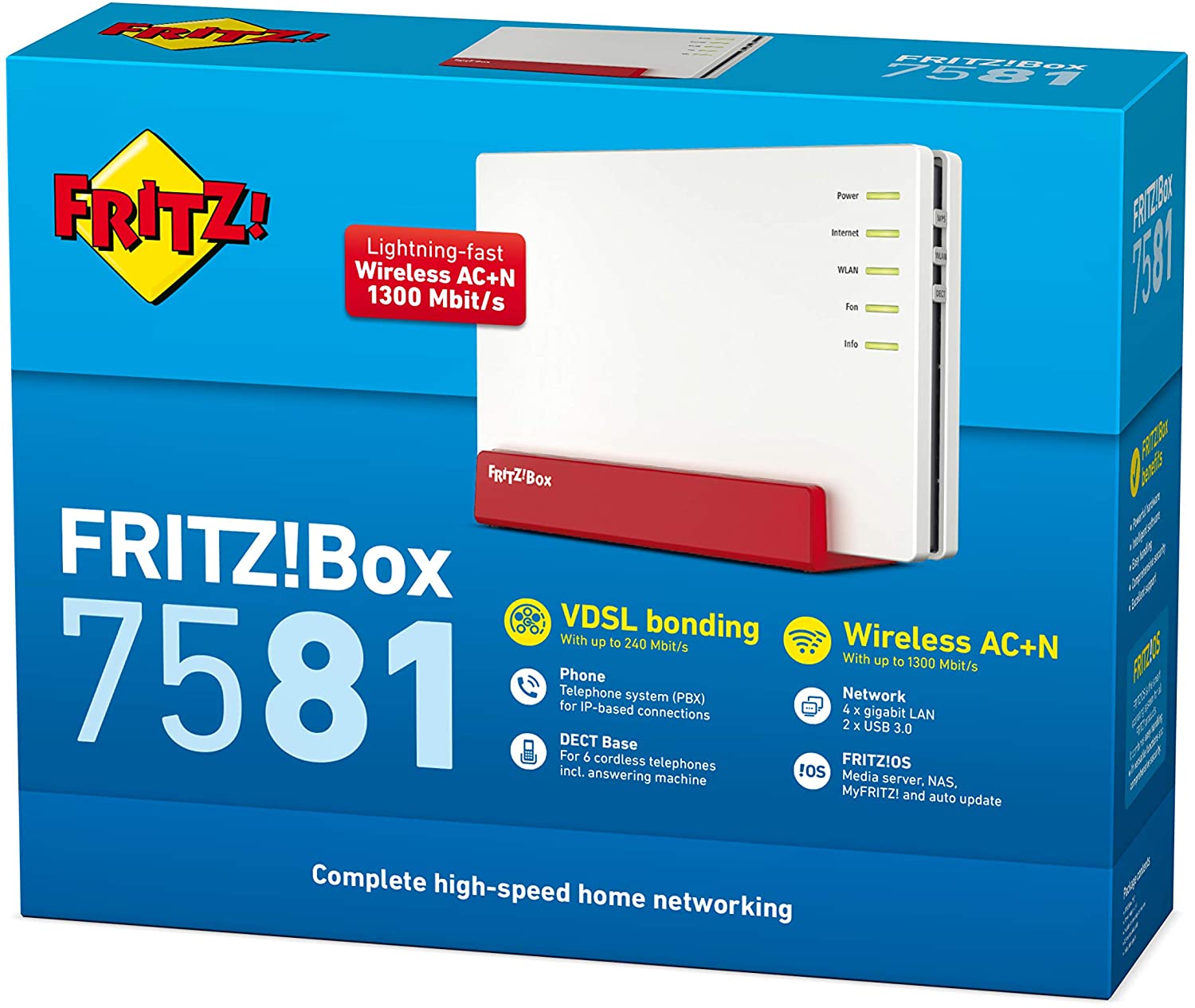 AVM FRITZ!Box 7581 WLAN-Router