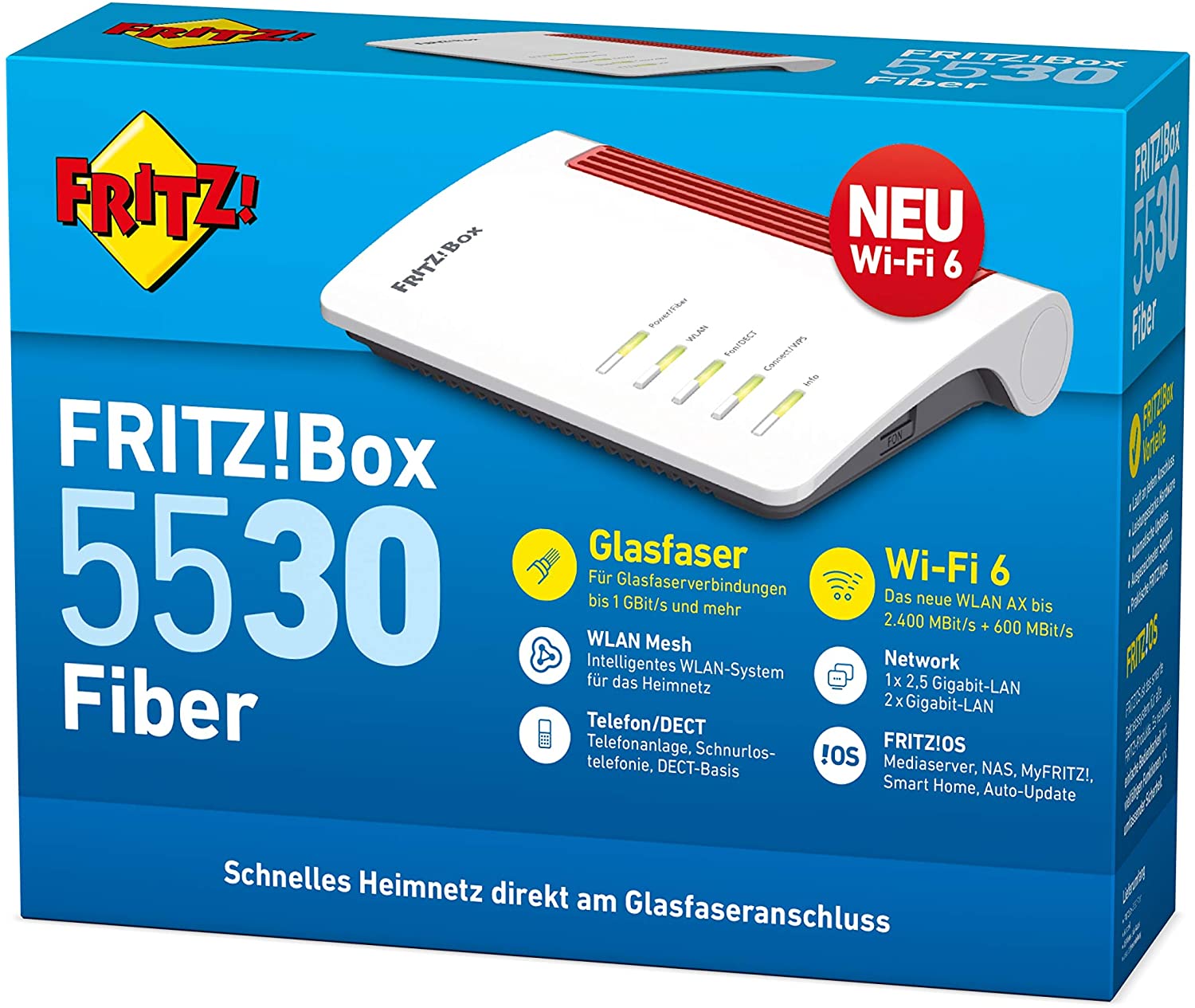 AVM FRITZ!Box 5530 Fiber WLAN-Router