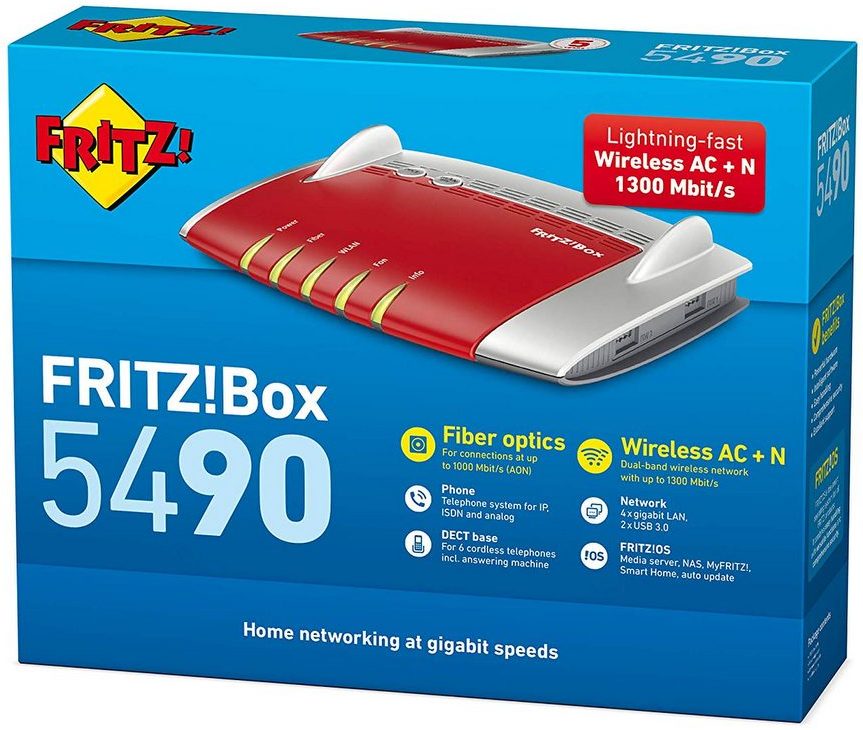 AVM FRITZ!Box 5490 WLAN-Router