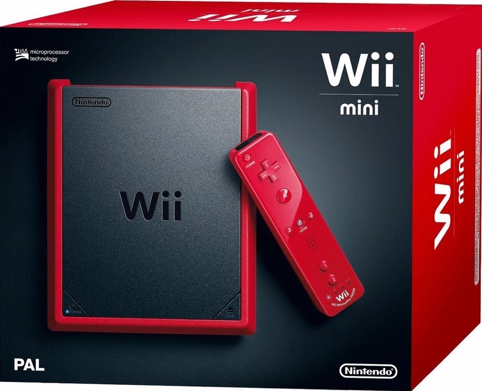 Nintendo Wii Konsole Mini - Rot