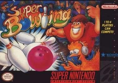 Super Bowling - [SNES]