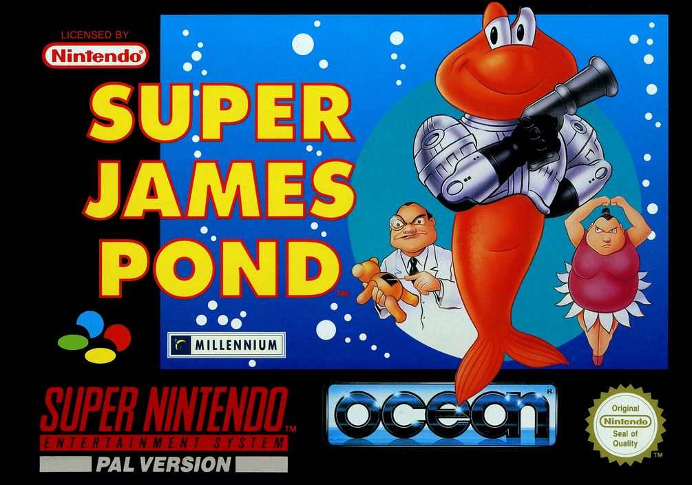 Super James Pond - [SNES]