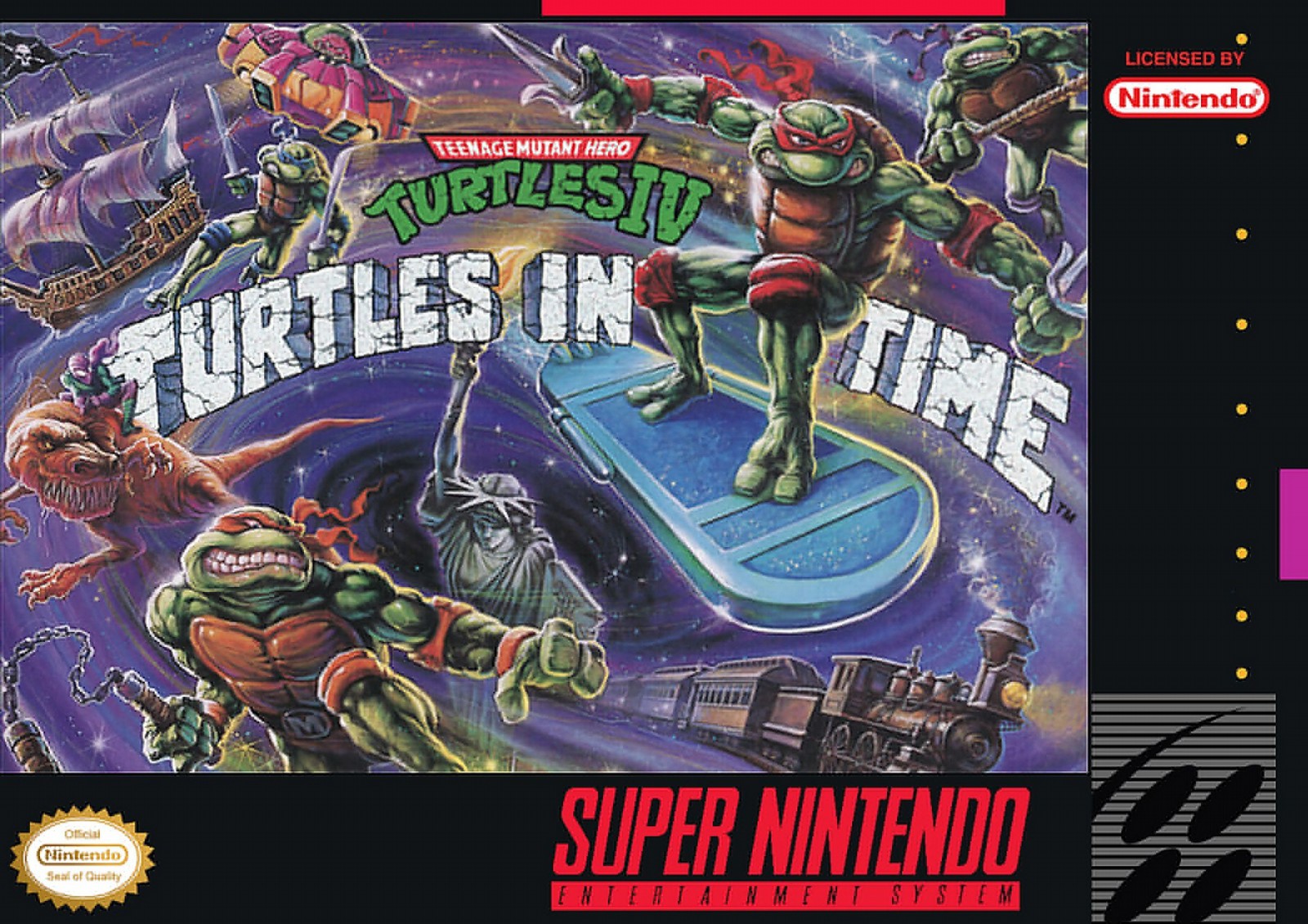 Teenage Mutant Hero Turtles IV: Turtles in Time - [SNES]