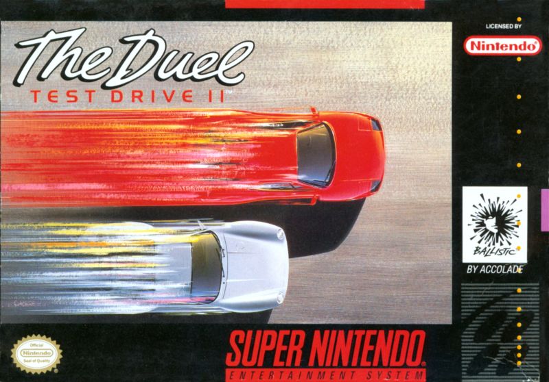 The Duel Test Drive II - [SNES]