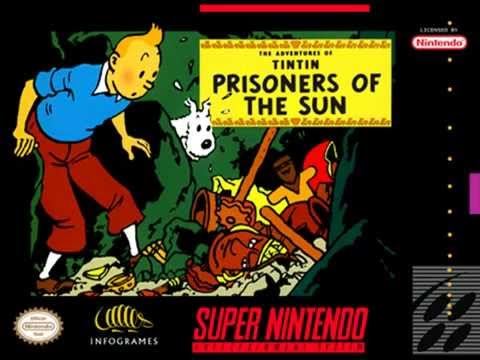 Tintin prisoners of the sun - [SNES)