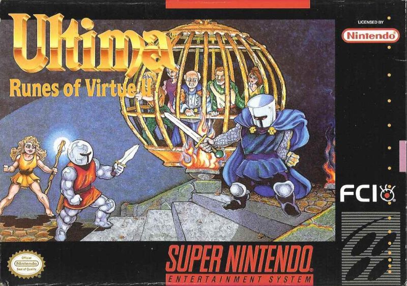 Ultima: Runes of Virtue II - [SNES]