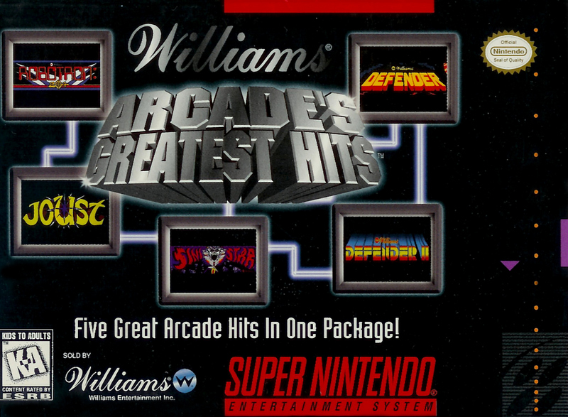 Williams Arcade Greatest Hits - [SNES]