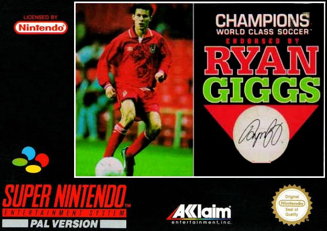 Champions World Class Soccer endorsed by Ryan Giggs - [SNES]