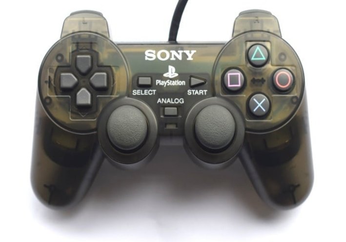Sony PlayStation DualShock Controller - Clear-Black