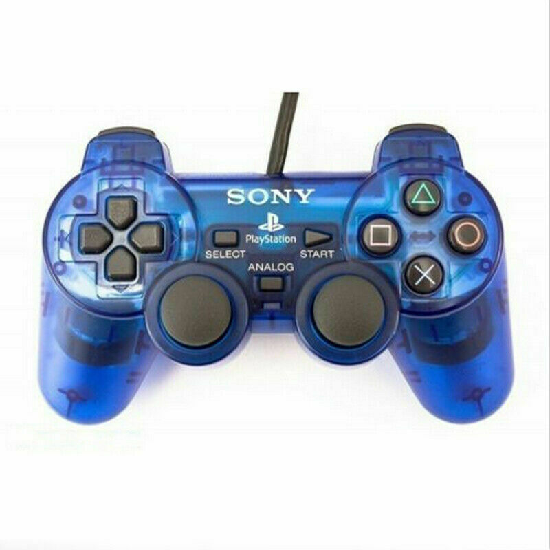 Sony Playstation 2 Controller DualShock 2 - Clear Blue