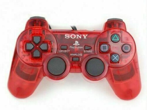 Sony Playstation 2 Controller DualShock 2 - Clear Red