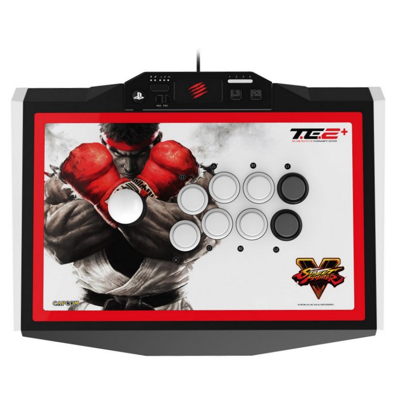Mad Catz Street Fighter V Arcade FightStick TE2+ - [PS3/PS4]